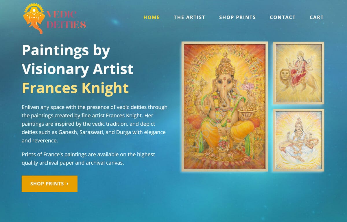Psynthesis Creative - Vedic Deities Website